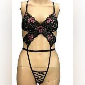 Victoria’s Secret floral embroidered  suit s